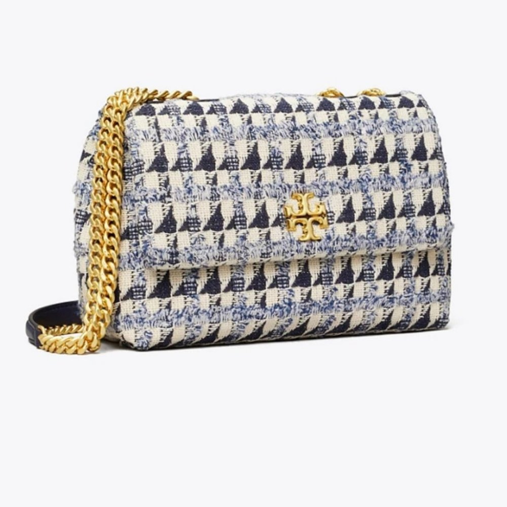 ✨NeW! Tory Burch Kira Tweeted Small Shoulder Bag - Picture 15 of 17